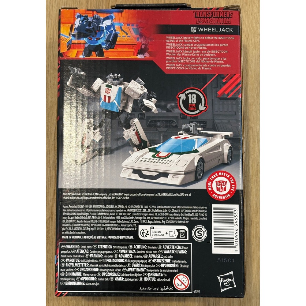 NEW - Transformers Studio Series Devastation Wheeljack MTMTE Collection Figure - Picture 5 of 5